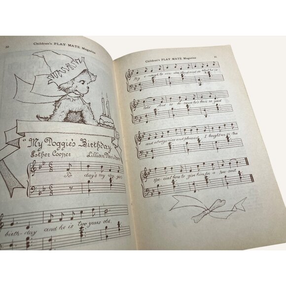 Childrens Play Mate Magazine June 1940 Birthday Issue Vintage Publication - Picture 14 of 16